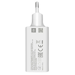 Chargeur secteur USB 18W 3A Quick Charge 3.0 Xiaomi MDY-10-EF Blanc