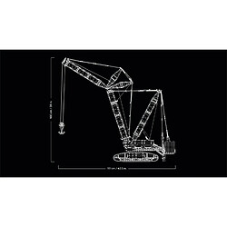 LEGO Technic La grue sur chenilles Liebherr LR 13000 pas cher