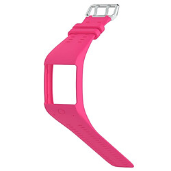 Acheter Wewoo Bracelet pour montre connectée Dragonne Sport en silicone POLAR M600 Rose Rouge