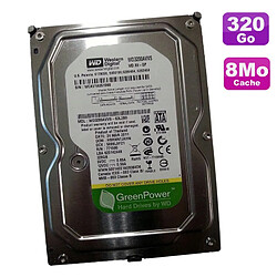 Disque Dur 320Go SATA 3.5" Western Digital GreenPower WD3200AVVS-62L2B0 7200 8Mo - Occasion