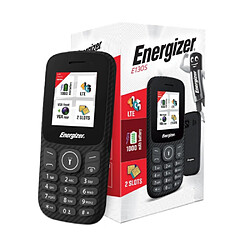 Inovalley Téléphone portable ENERGIZER 4G double SIM noir E130S