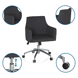 Avis Chaise de bureau / Chaise pivotante SHAPE 200 gris foncé hjh OFFICE