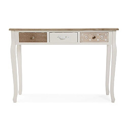 Acheter Versa Meuble d'entrée étroit, Table console Boedo 109x30x78,5cm,Bois, marron et blanc