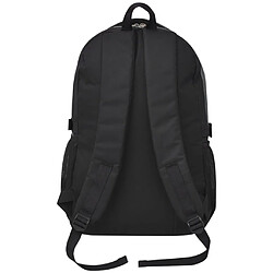 Avis vidaXL Sac à dos d'école 40 L noir et gris