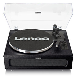 Lenco Platine vinyle avec 4 haut-parleurs incorporés LS-430BK Noir