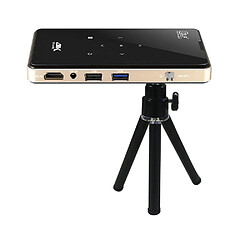 Universal Mini projecteur portable DLP Android 9.0 2GB RAM 32GB ROM Homepage Movie Support 4K WiFi Bluetooth Mobile | Projecteur LCD