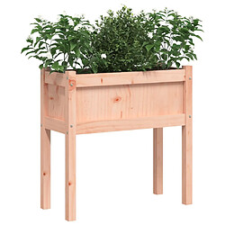 Acheter Maison Chic Jardinière,Bac à fleurs - pot de fleurs avec pieds 70x31x70 cm bois massif douglas -GKD20049