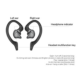 Universal Écouteurs sans fil Bluetooth Sport Étanche Écouteurs sans fil Réduction du bruit Écouteurs TWS avec microphone Ecouteurs pas cher