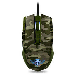 Spirit of Gamer Souris Gamer Commando Elite Edition Camouflage avec Rapid Fire