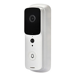 Wewoo Intelligent WiFi 2.4G sonnette Visual Remote Home Monitoring surveillance vidéo interphone vocal blanc