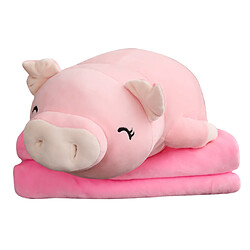 Universal 40cm mignon doux coton cochon peluche poupée peluche rose cochon poupée bébé logiciel oreiller cadeau pour petite amie | animal peluche (rose) 