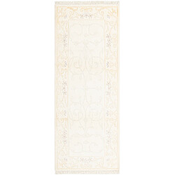 Vidal Tapis de couloir en laine 201x79 beige Darya