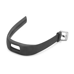 vhbw bracelet 23cm compatible avec Garmin Vivofit 4 montre connectée - silicone noir 