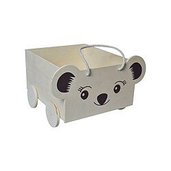 Artemio Chariot en bois - Koala - 34 x 30 x 20,5 cm