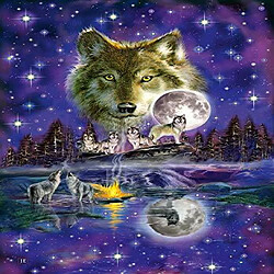 Schmidt Loup au clair de lune Jigsaw Puzzle (1000 piAces)