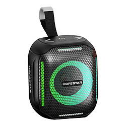 Yonis Enceinte Bluetooth Étanche Portable Stéréo Enceinte Bluetooth Portable Etanche 360° Subwoofer Compatible Tous Appareils Noir YONIS