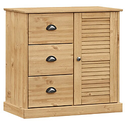 Maison Chic Buffet commode,console avec tiroirs pour rangement VIGO 78x40x75 cm bois massif de pin -MN11772