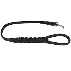 Universal Laisse pour chien courte à un pas corde en cuir tressé Large Dog Walk Traction Traction 80 cm Leading German Berger | pas cher