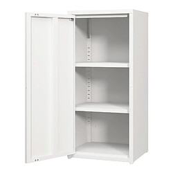 Avis Helloshop26 Armoire métallique acier 88 x 40 x 35 cm blanc 03_0006356