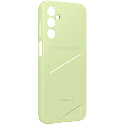 Coque de protection avec porte carte intégré pour Samsung Galaxy A15 4G et 5G Vert Clair