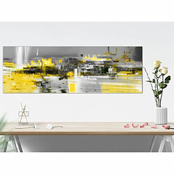 Paris Prix Tableau Imprimé Yellow Andromeda Narrow 45 x 135 cm