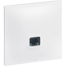 Legrand Prise RJ45 multimédia catégorie 6 FTP Neptune - blanc