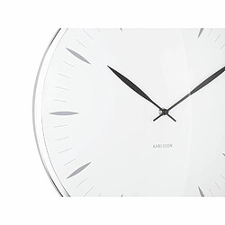 Avis Present Time Horloge murale Leaf - Diam. 40 cm - Blanc