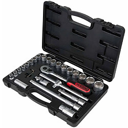 KS Tools 418245 CLASSIC 28 Piece Ratchet Spanner and Socket Set 1/2" 917.0728 