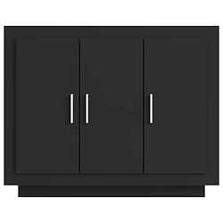 Acheter vidaXL Buffet Noir 92x35x75 cm Bois d'ingénierie