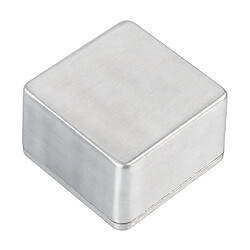 Acheter Le Boîtier En Aluminium De Pédale D'effets De Boîte D'effet De Pédale Partie L'argent 5x5x3cm