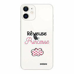 Evetane Coque iPhone 12 mini souple silicone transparente