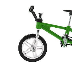 1:24 miniature en alliage doigt vélo vélo moulé sous pression modèle bureau gadget jouet vert