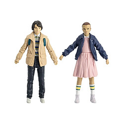 Mc Farlane Stranger Things - Figurines et comic book Eleven and Mike Wheeler 8 cm 