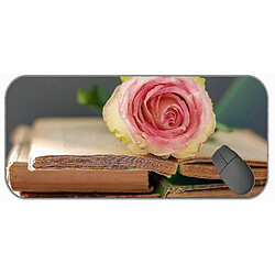 Universal (750x300x3) Long XXL Mousepad, Rose Rose Book Rose Nature mouton Nature