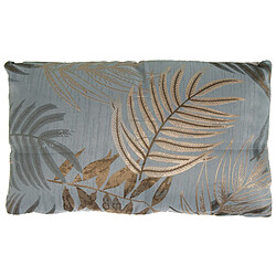 Coussin Alexandra House Living Bleu Doré Textile 50 x 30 cm 