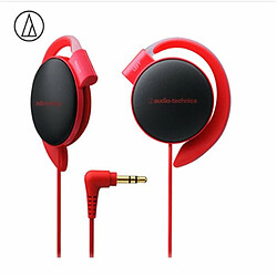 Original Audio-Technica Ath-Eq500 Filaire Écouteur Musique Casque Crochet D'Oreille Sport Casque Rouge 