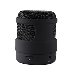 Avis Wewoo Enceinte Bluetooth d'intérieur noir Portable stéréo musique sans fil haut-parleur, MIC intégré, Appels mains-libres de et carte TF fonction audio AUX FM, Distance: 10m