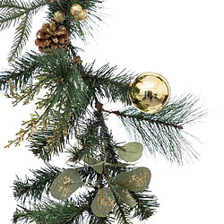 Atmosphera, Createur D'Interieur Guirlande de Noël Eucalyptus L. 2 M - Vert et doré