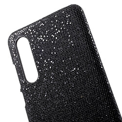 Avis Etui en PU rude paillettes pailletées noires pour votre Huawei P30