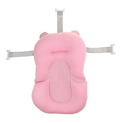 coussin de bain pour bébé coussin d'air coussin de flottaison siège de douche rose