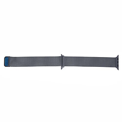 Avis Wewoo Bracelet milanais en acier inoxydable avec boucle magnétique pour Apple Watch séries 5 et 4 40 mm / 3 et 2 et 1 38 mm gris foncé