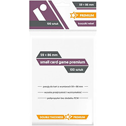 Rebel Card sleeve 59 x 86mm Small Card Game Premium 