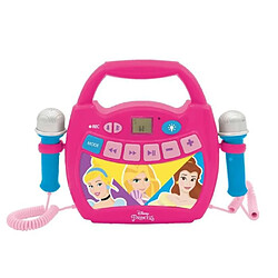 Lexibook DISNEY PRINCESS - Enceinte Bluetooth - Effets Lumineux et Micros et batterie rechargeable incluse