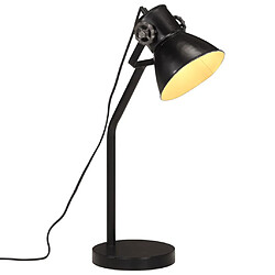 vidaXL Lampe de bureau 25 W noir 17x17x60 cm E27