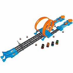 Piste acrobatique Speed & Go 4 voitures 112,5 x 22 x 25 cm 4 Unités