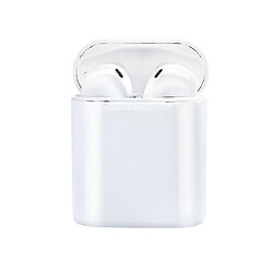 Universal Casque sans fil bluetooth casque de contrôle tactile (blanc)