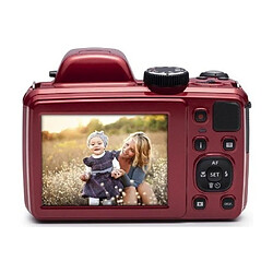 KODAK Pixpro AZ422 - Appareil Photo Bridge Numérique 20 Mpixels, Zoom Optique 42X, Grand angle 24 mm, Video HD 720p, Stabilisateur Optique de l'image, Flash Intégré, Ecran LCD 3, Batterie Li-ion LB-060 - Rouge- RECONDITIONNE - Rouge