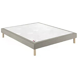 Sommier Epeda Nature Medium - Chiné Naturel 200x200 - Double Sommier