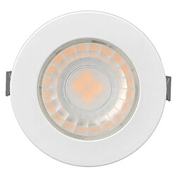 BRAYTRON Lot de 10 mini spots LED rond 3 couleurs 3W 3000K IP54