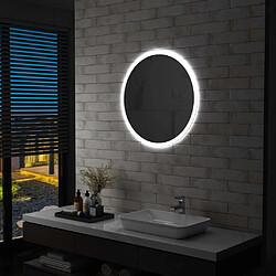 vidaXL Miroir à LED pour salle de bain 70 cm 